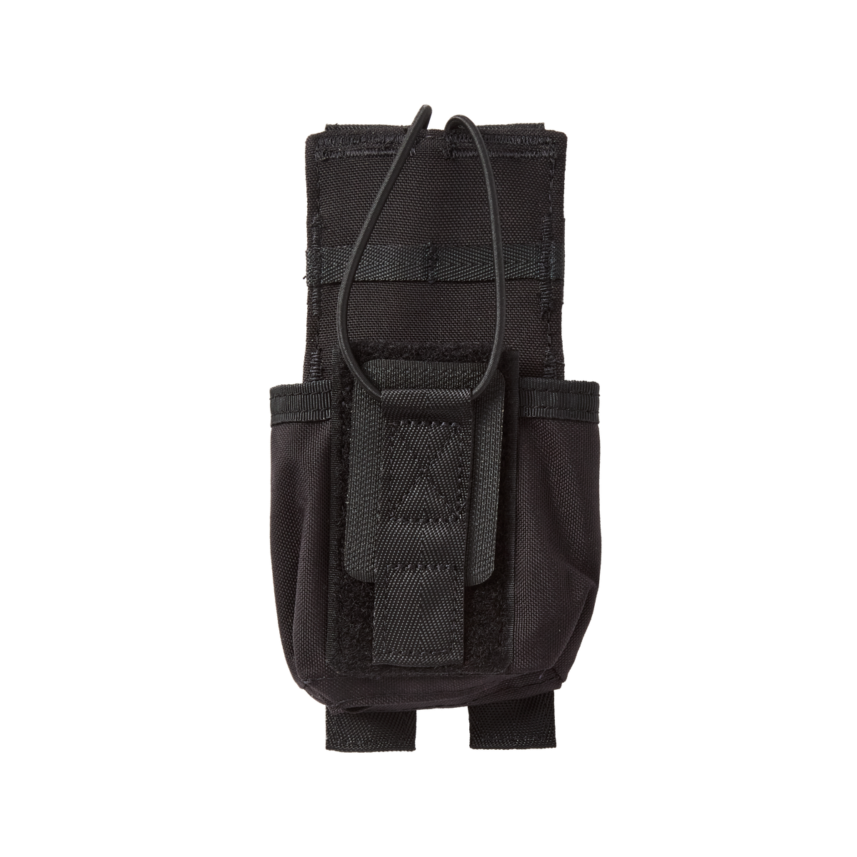 Snigel Radio Pouch -15 - Justerbar Radioficka (Svart)