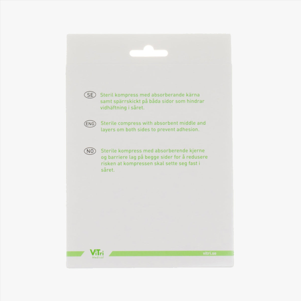 Vitri Kompress Steril 10 x 10 cm 5 st