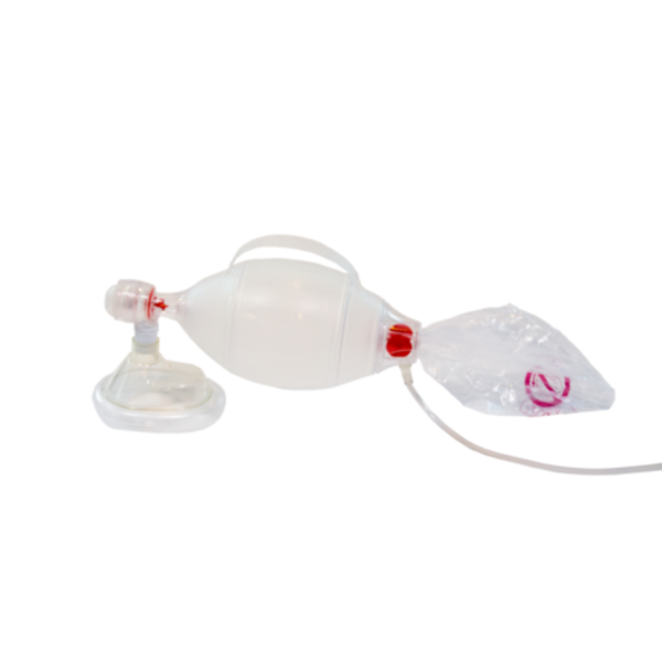 Ambu SPUR II Volwassene met patiëntventiel, drukbegrenzingsventiel 40cm H²O, zuurstofreservoir, disposable masker mt 5